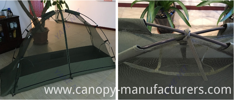 High-Quality Military Bracket Zipper Mosquito Net